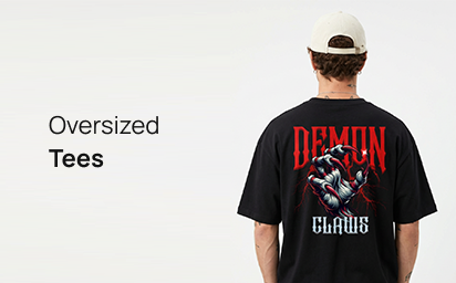 The Oversized T-shirts Collection: Less Clutter, More Meaning.