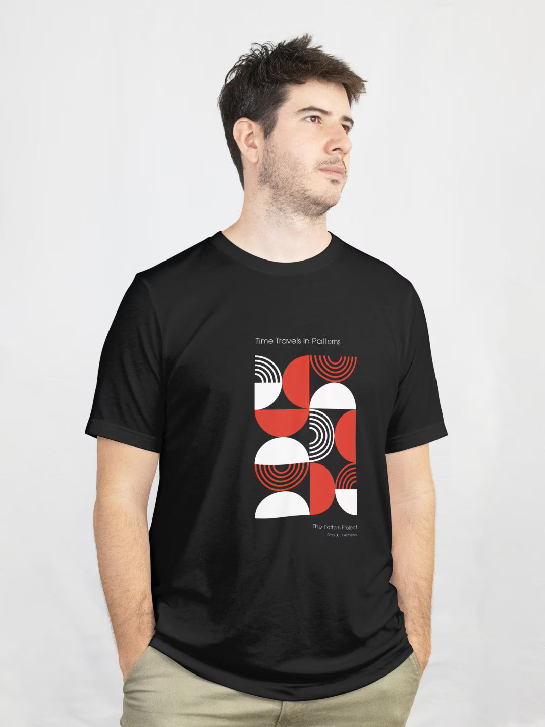 ARATTA // Time Travels in Patterns Oversized Cotton T-shirt