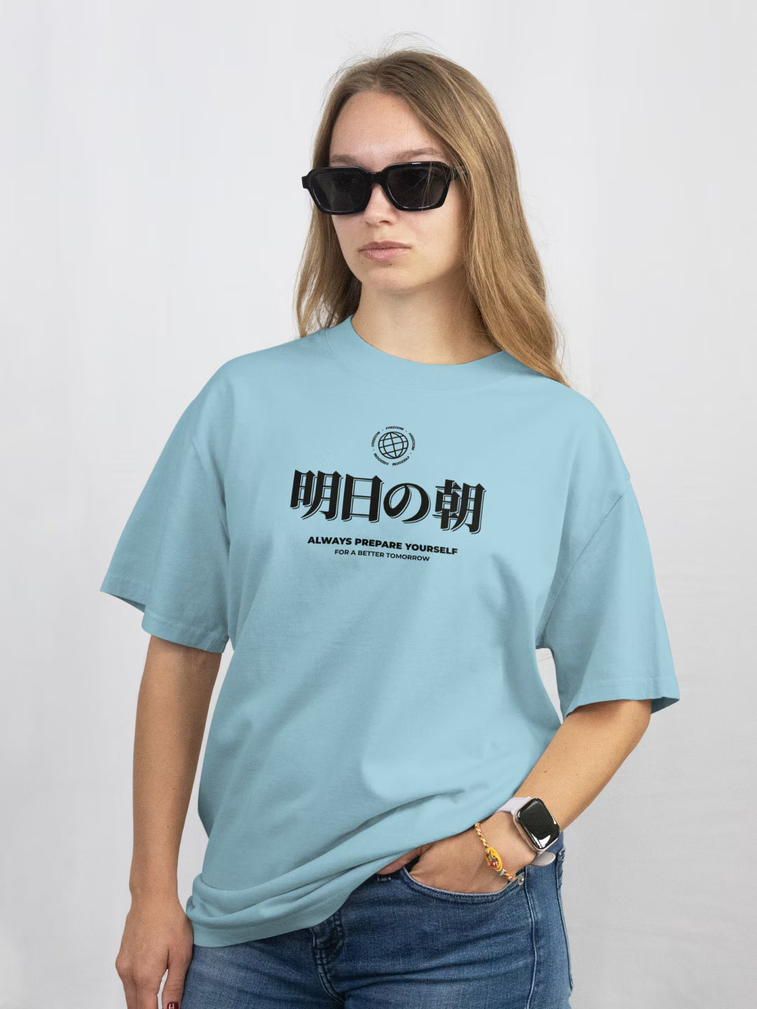 Ashita no asa // Tomorrow Morning Oversized Cotton T-shirt