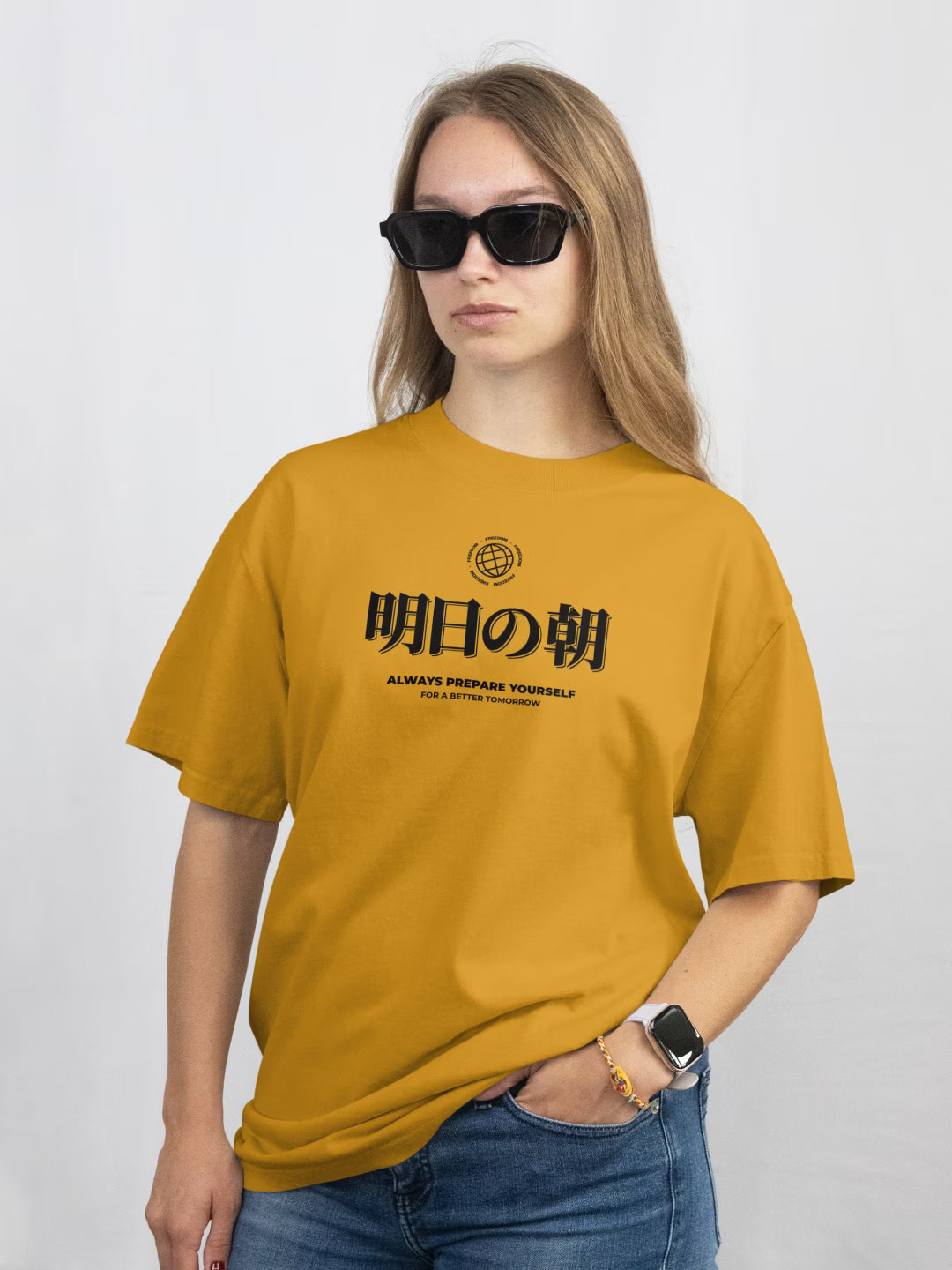 Ashita no asa // Tomorrow Morning Oversized Cotton T-shirt