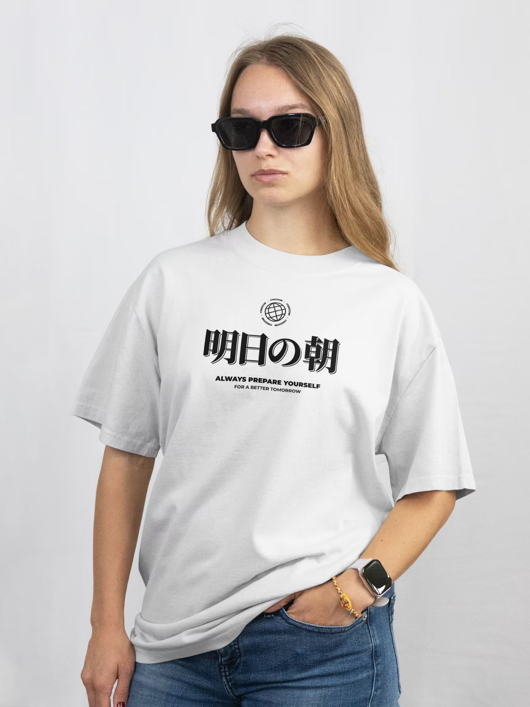 Ashita no asa // Tomorrow Morning Oversized Cotton T-shirt