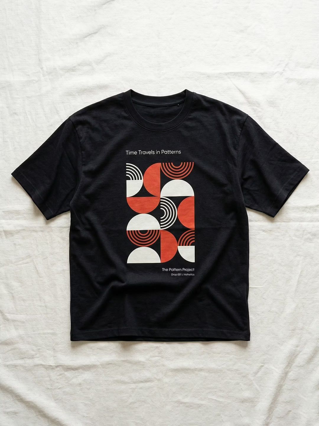 ARATTA // Time Travels in Patterns Oversized Cotton T-shirt