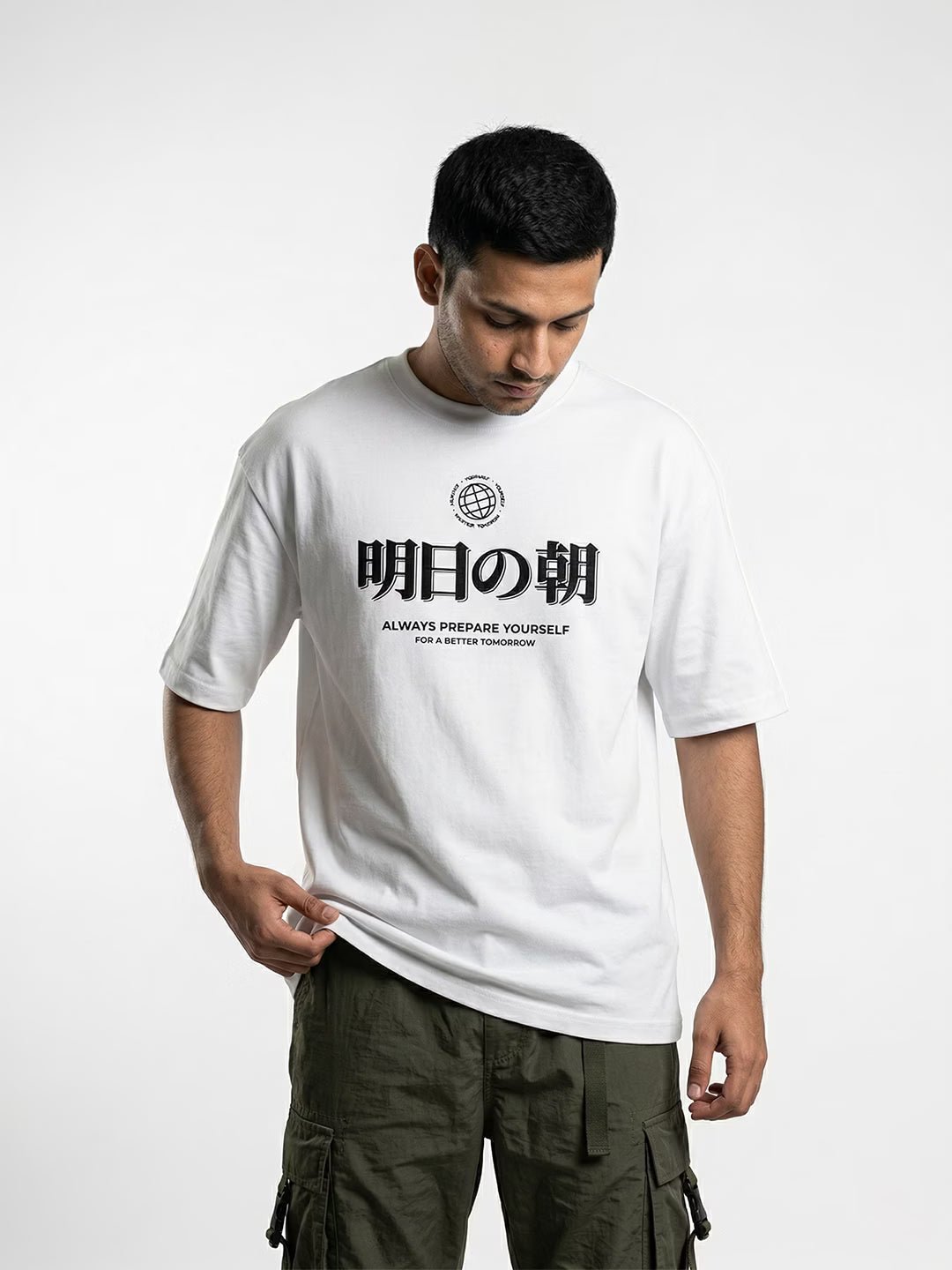 Ashita no asa // Tomorrow Morning Oversized Cotton T-shirt