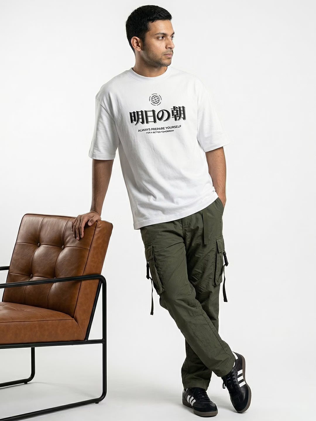 Ashita no asa // Tomorrow Morning Oversized Cotton T-shirt