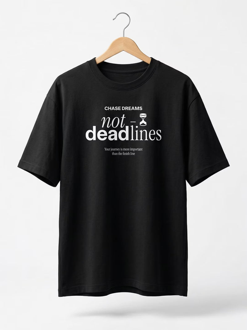 Dream Chaser // Mindful Pace Oversized Cotton T-Shirt