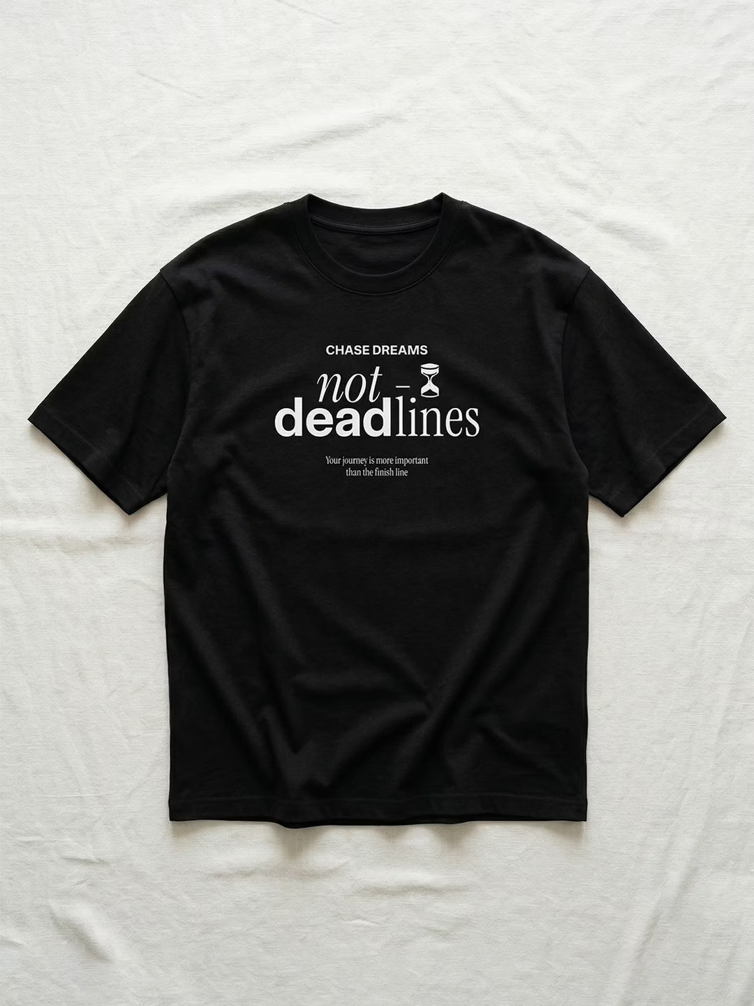 Dream Chaser // Mindful Pace Oversized Cotton T-Shirt