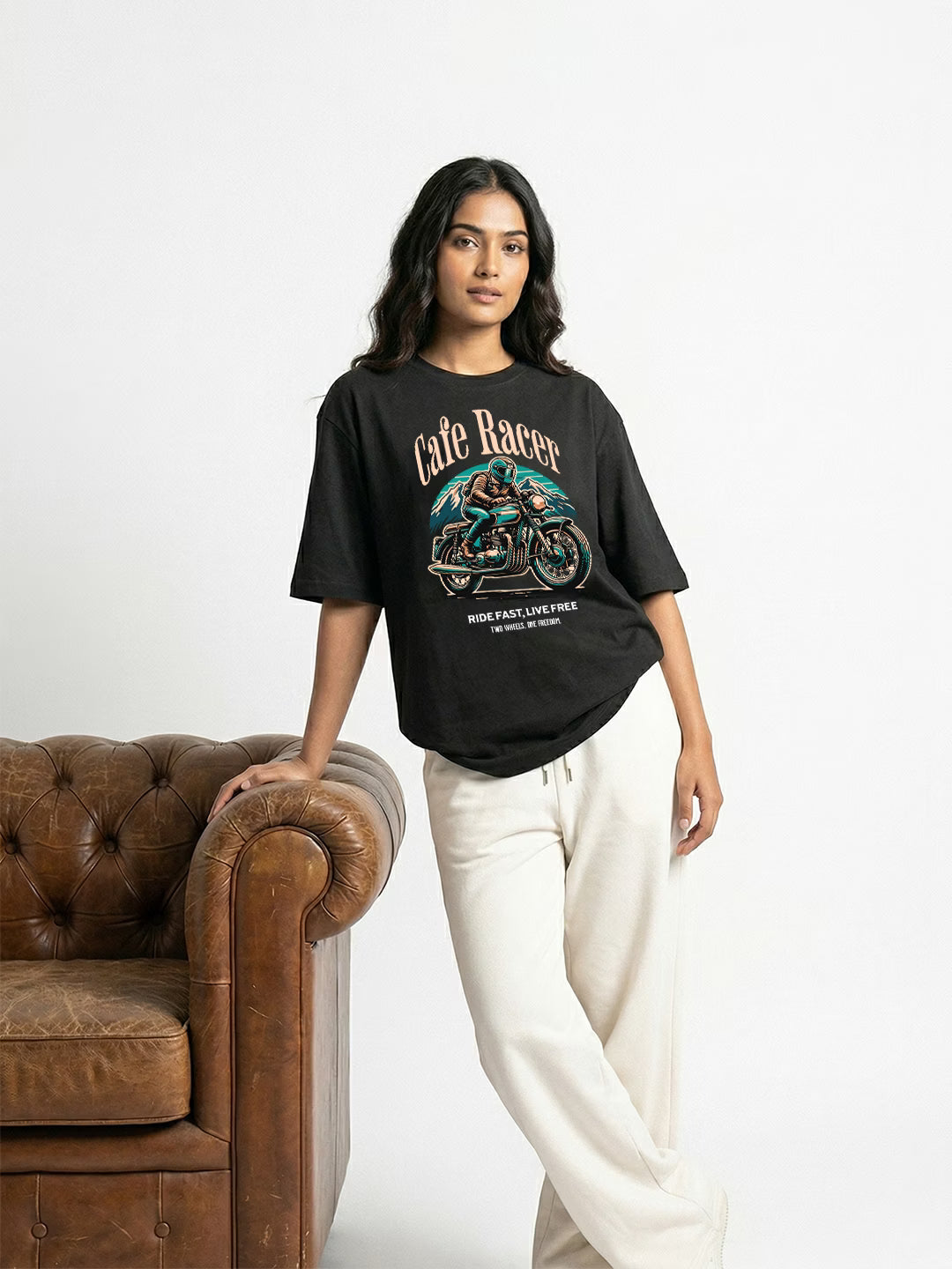 IGNITE // Café Racer Oversized Cotton T-shirt
