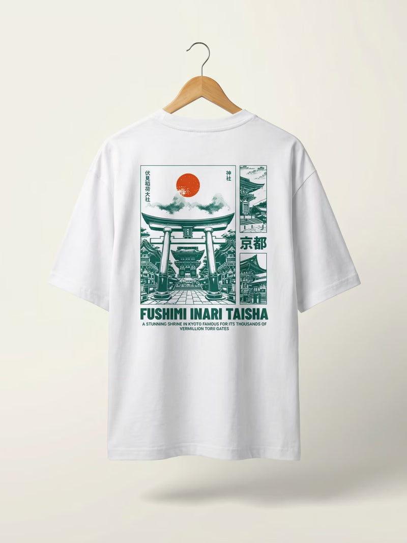 KYOTO // Fushimi Inari Oversized Cotton T-Shirt