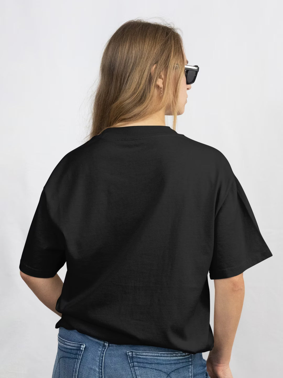 MEOW GRID // Oversized Terry Cotton T-Shirt