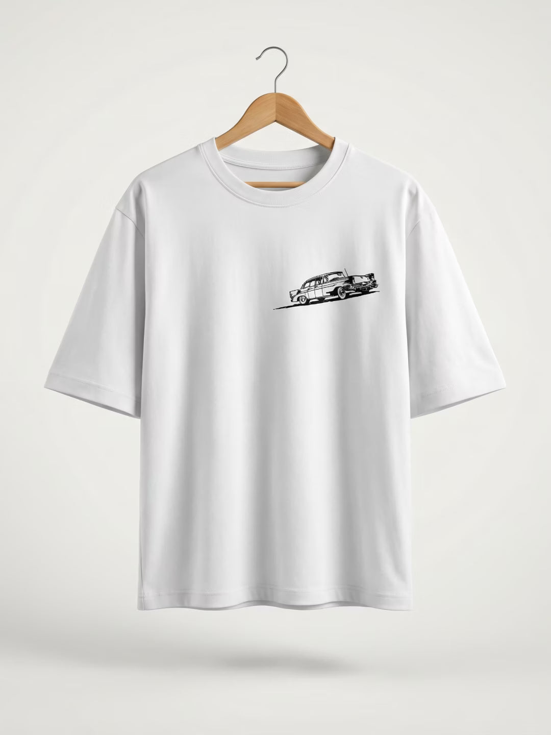 NOSTALGIA // Vintage Motion Oversized Cotton T-Shirt