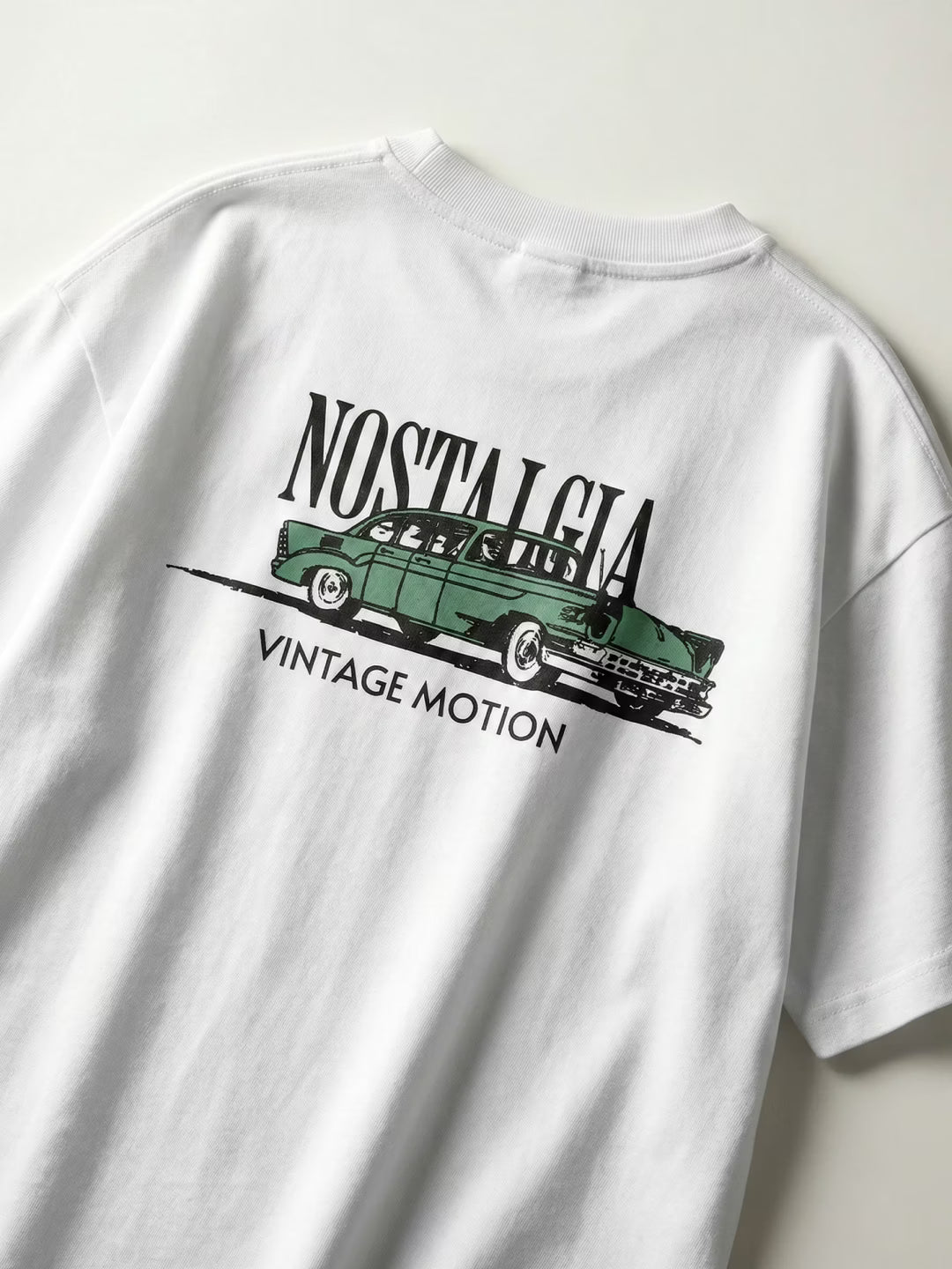 NOSTALGIA // Vintage Motion Oversized Cotton T-Shirt