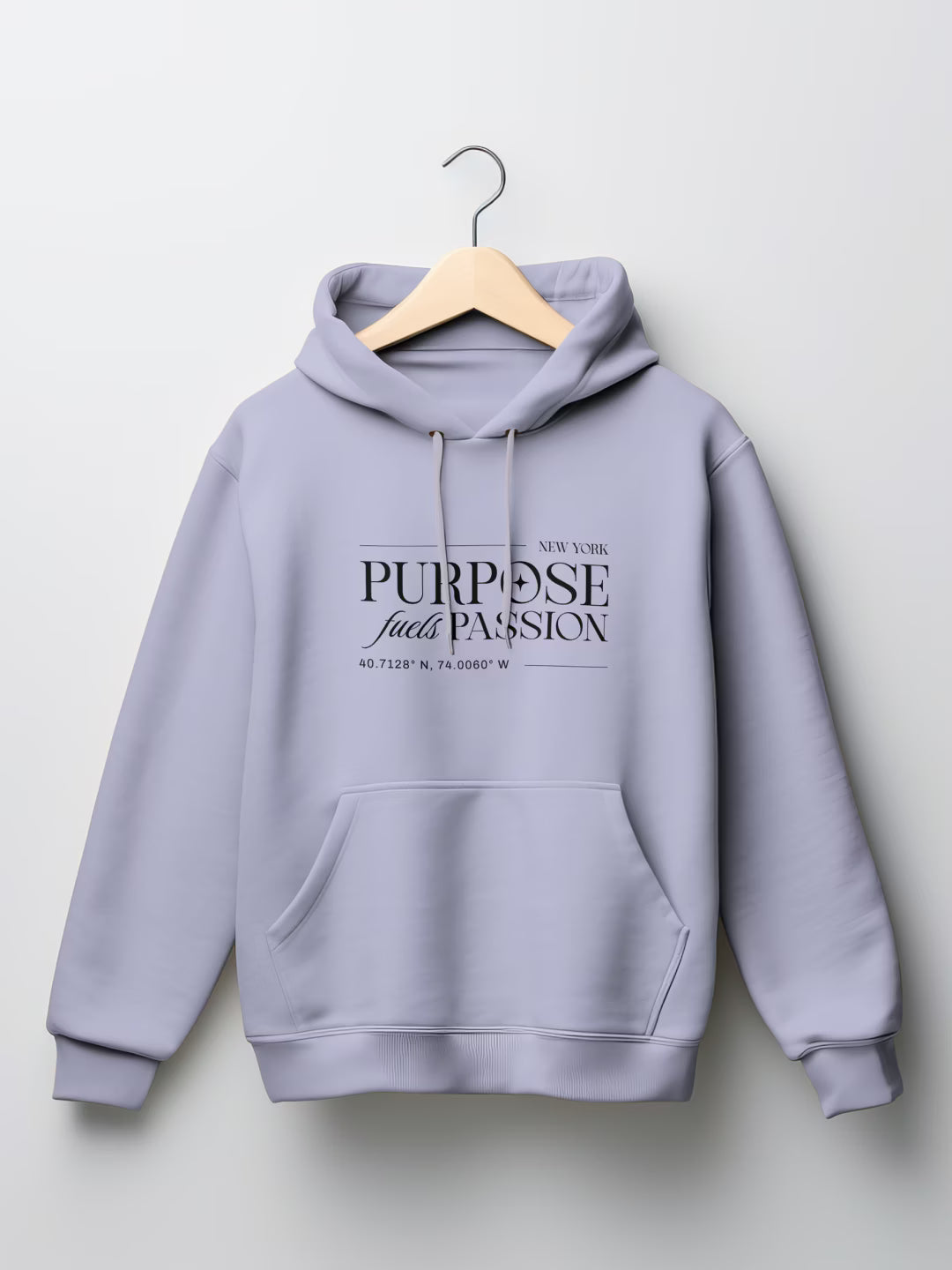 PURPOSE // Fuels Passion Oversized Drop-Shoulder Hoodie