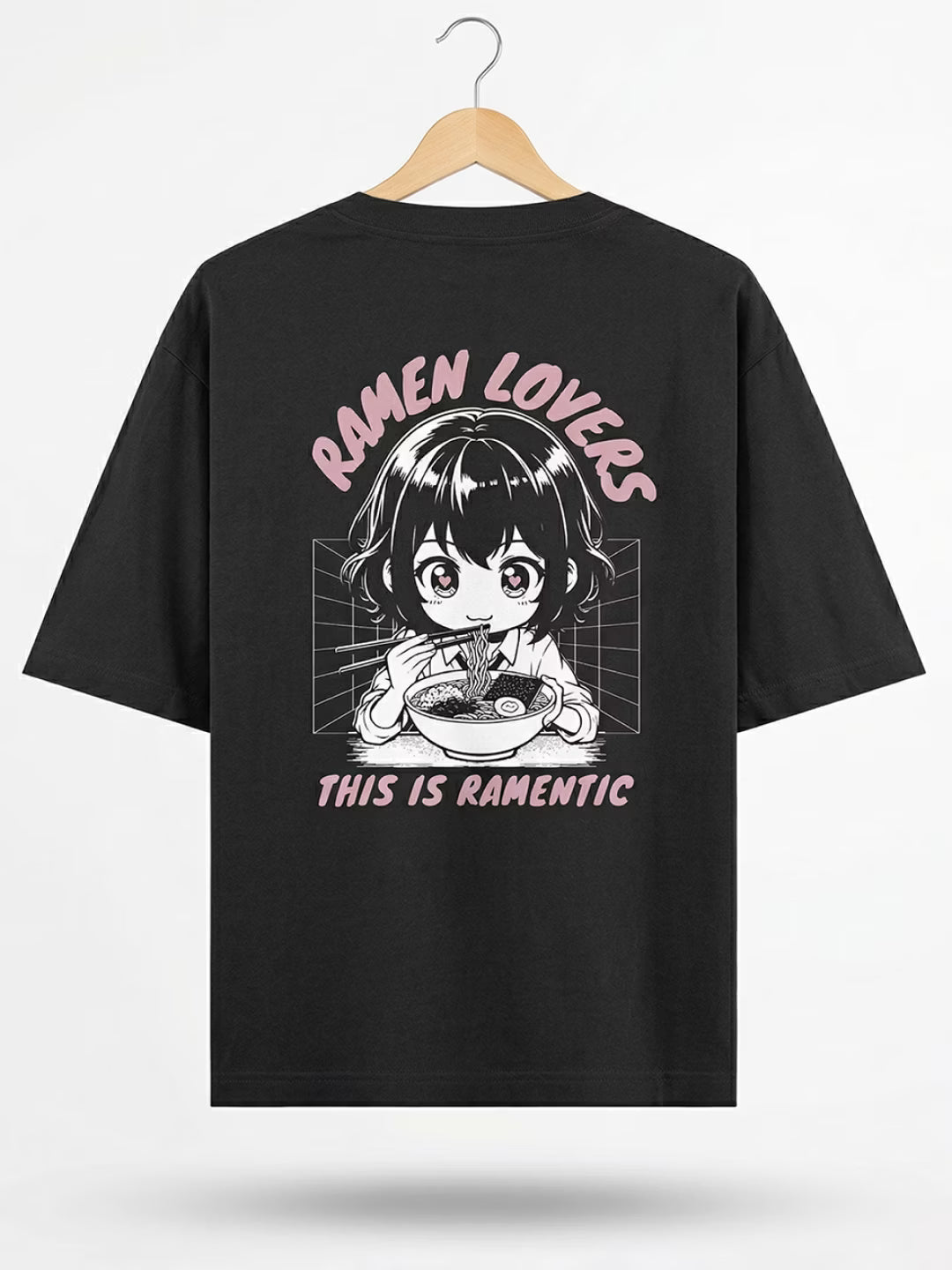 RAMENTIC // Ramen Lovers Oversized Cotton T-shirt