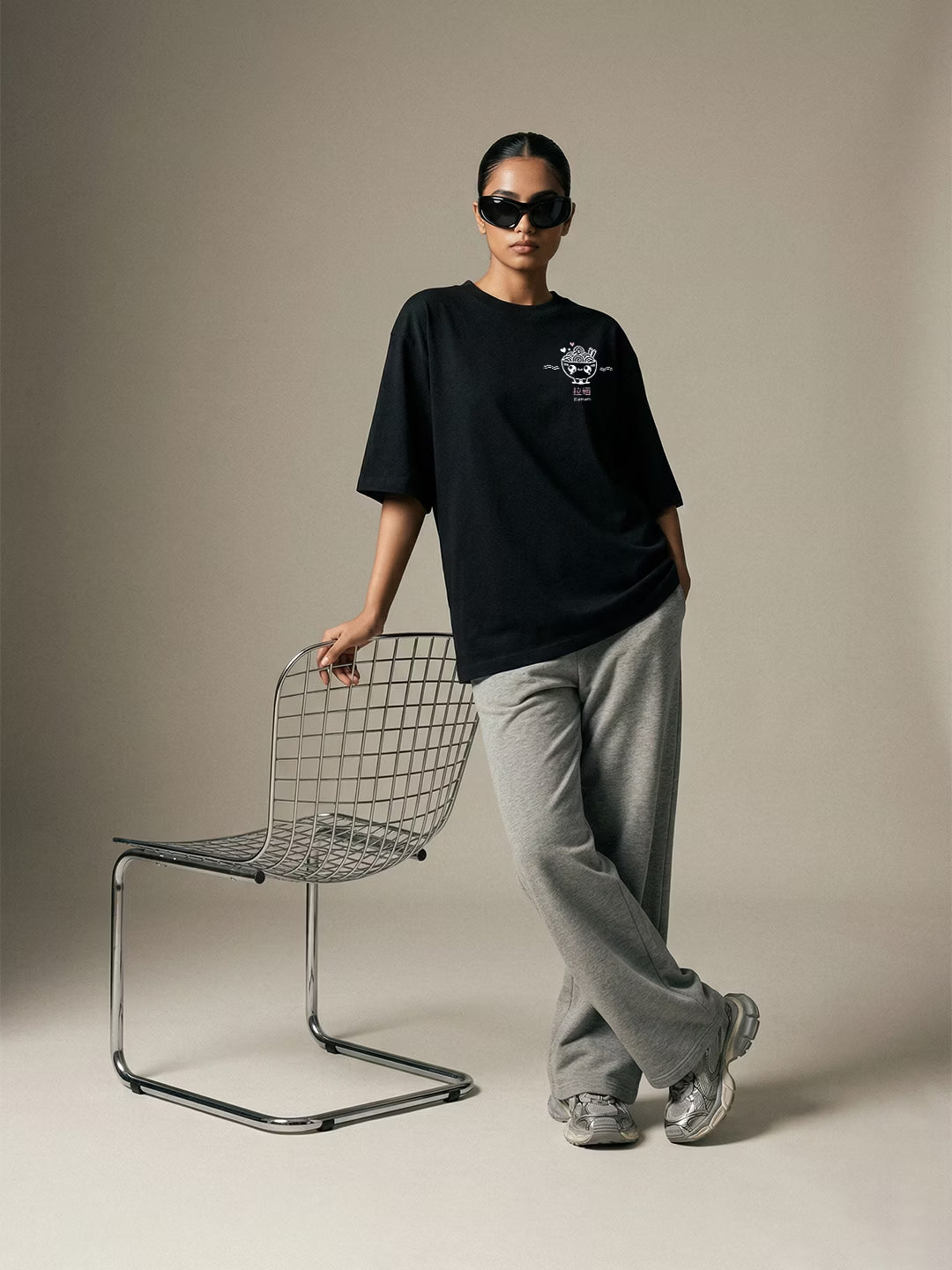 RAMENTIC // Ramen Lovers Oversized Cotton T-shirt