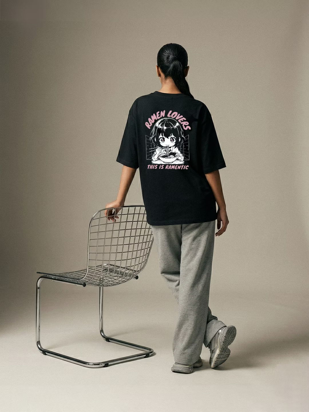 RAMENTIC // Ramen Lovers Oversized Cotton T-shirt