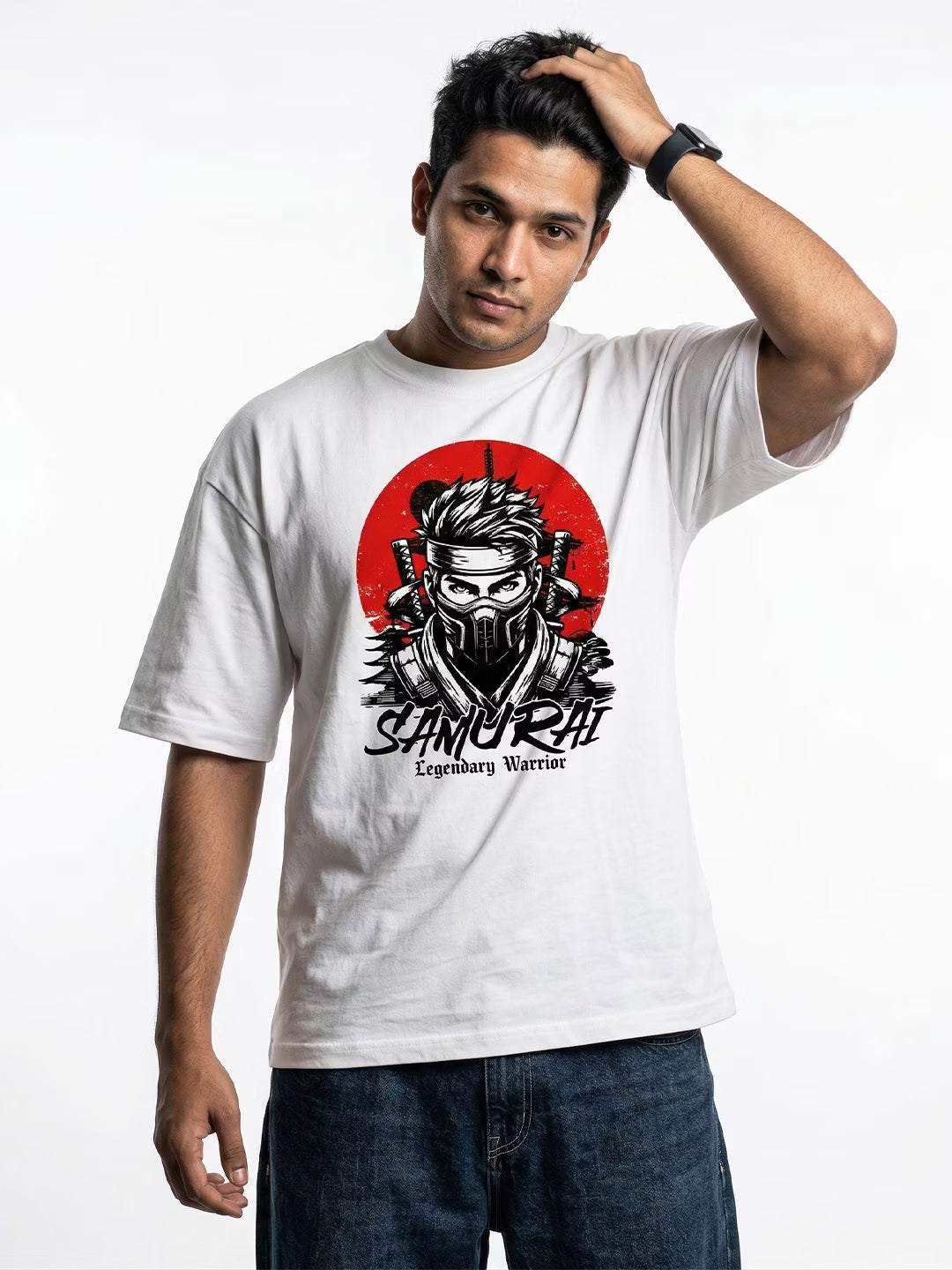 RONIN // The Wandering Samurai Oversized Terry Cotton T-Shirt