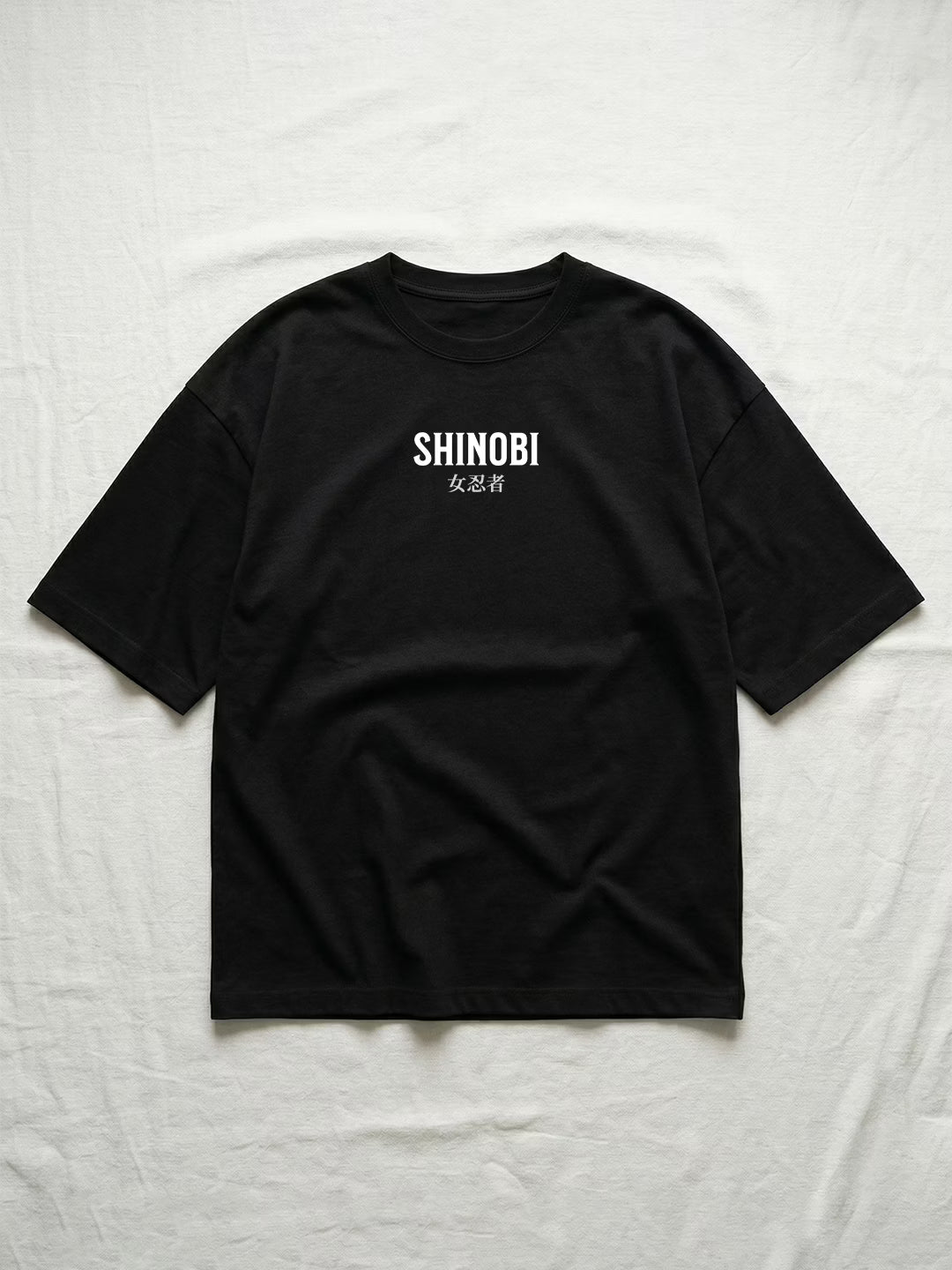 SHINOBI // Kunoichi Dragon Oversized Terry Cotton T-Shirt