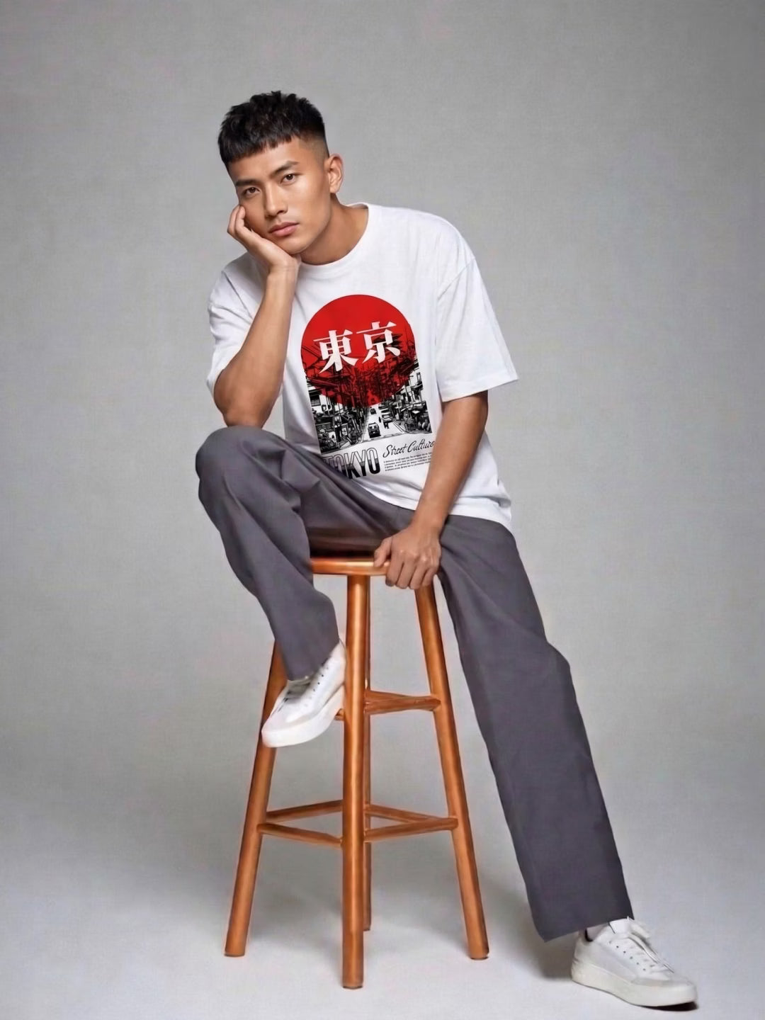 TOKYO // Street Culture Oversized Cotton T-shirt