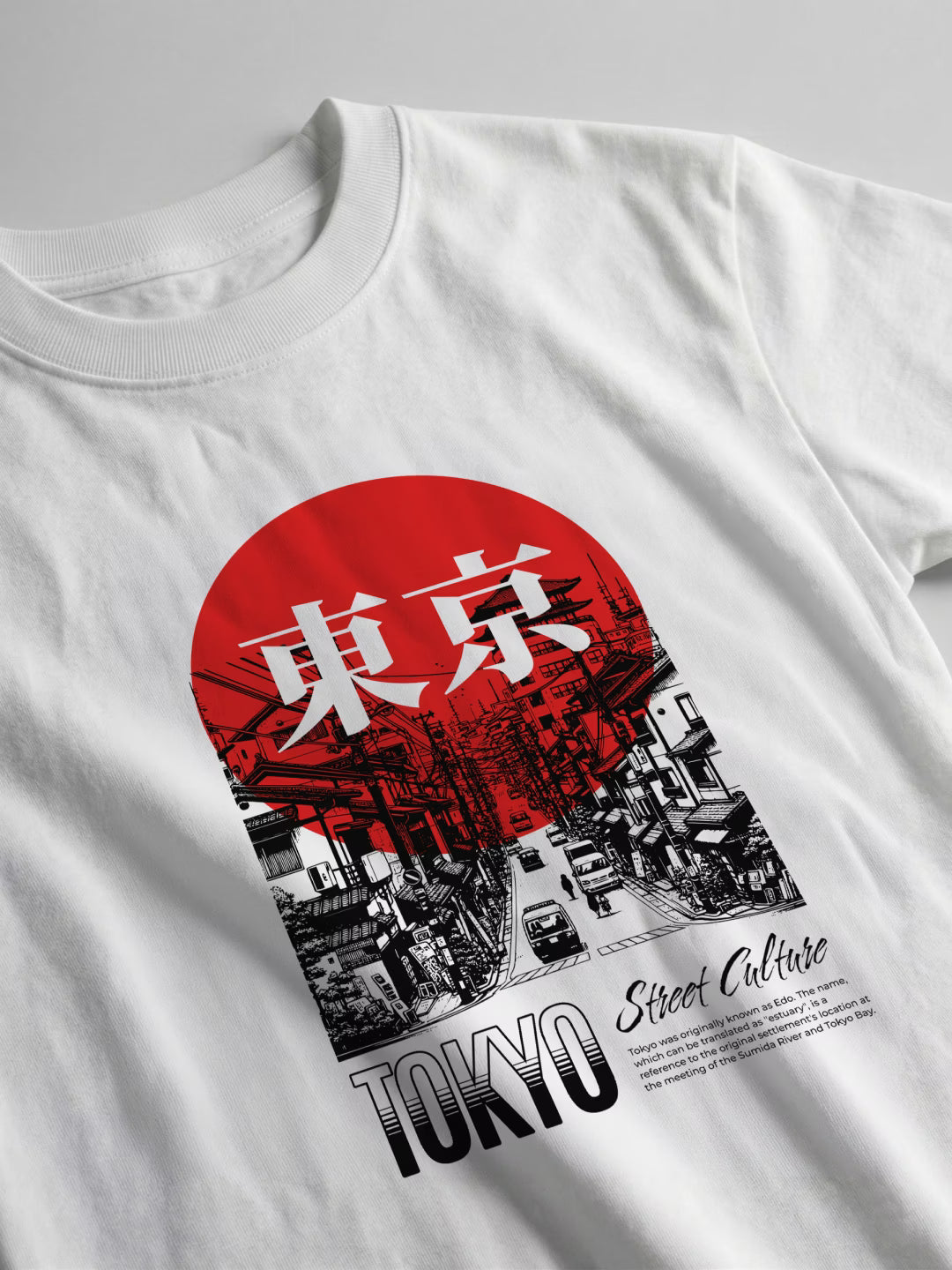 TOKYO // Street Culture Oversized Cotton T-shirt
