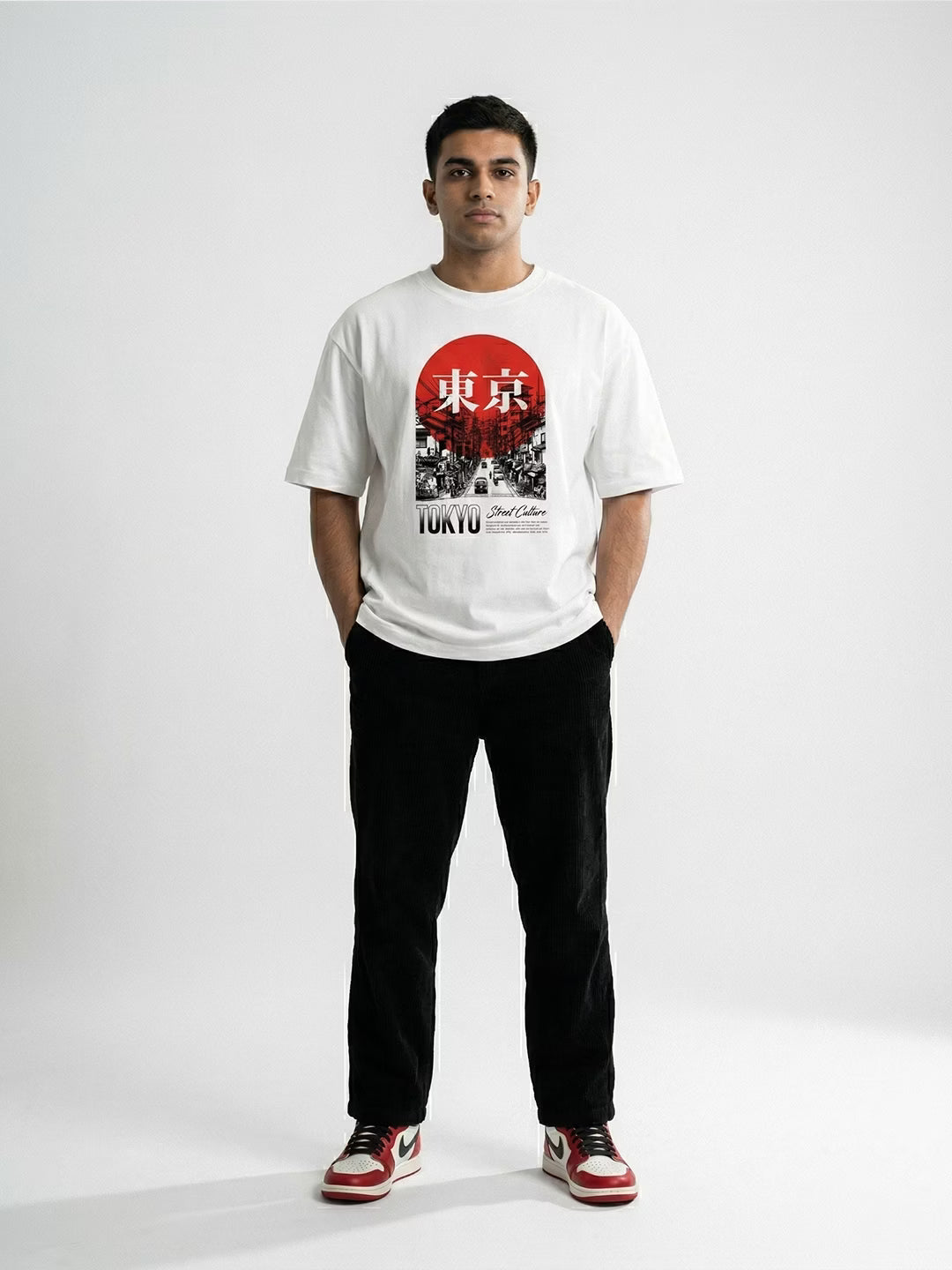 TOKYO // Street Culture Oversized Cotton T-shirt