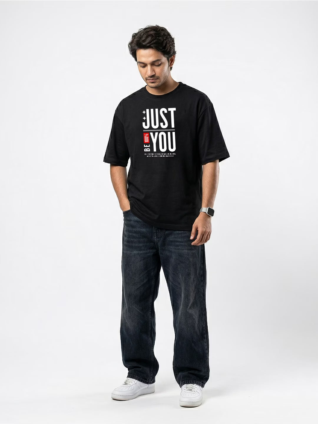 VERO // Just Be You Oversized Cotton T-shirt
