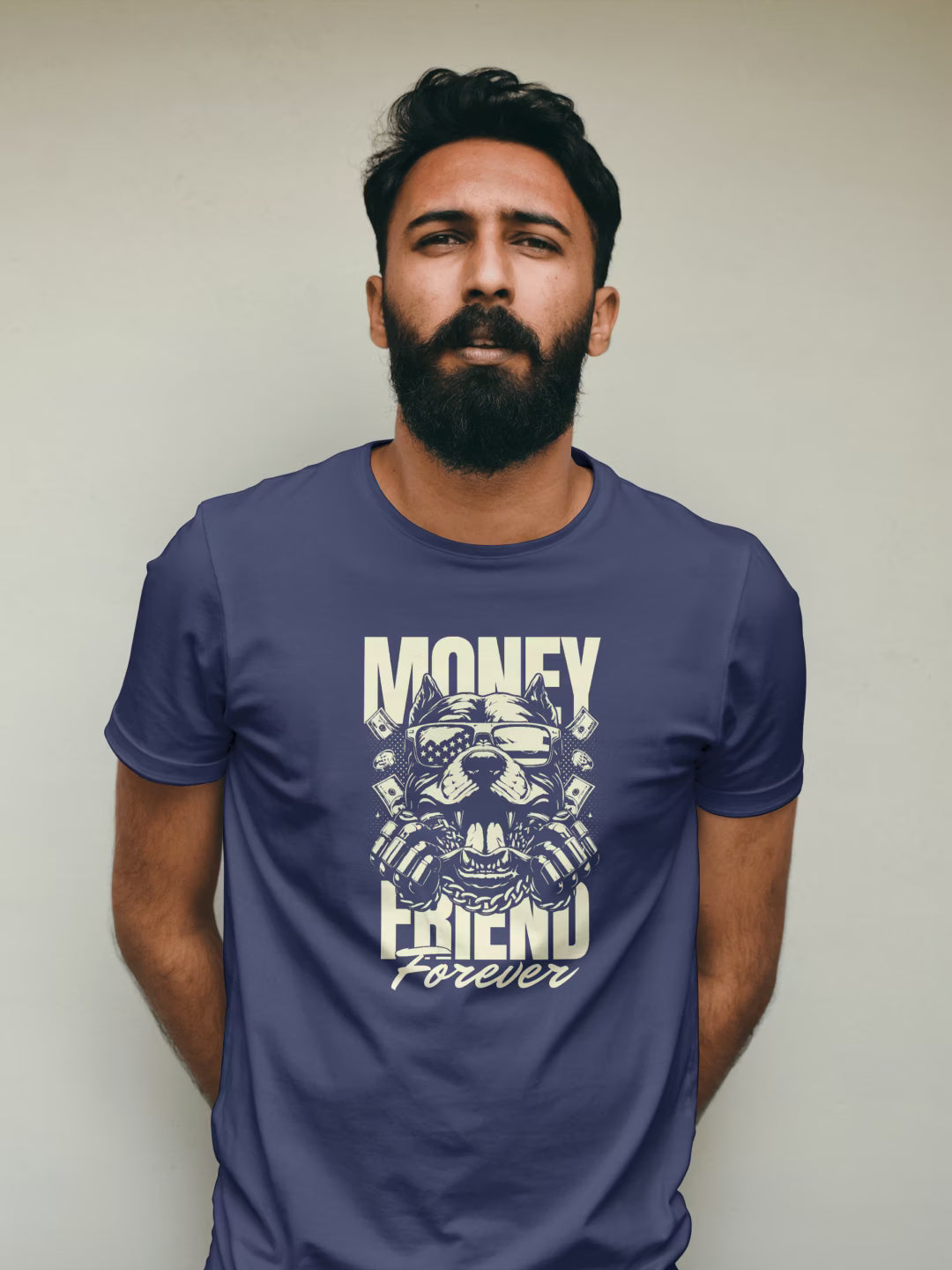 CERBERO // Money Friend Forever Oversized Cotton T-shirt