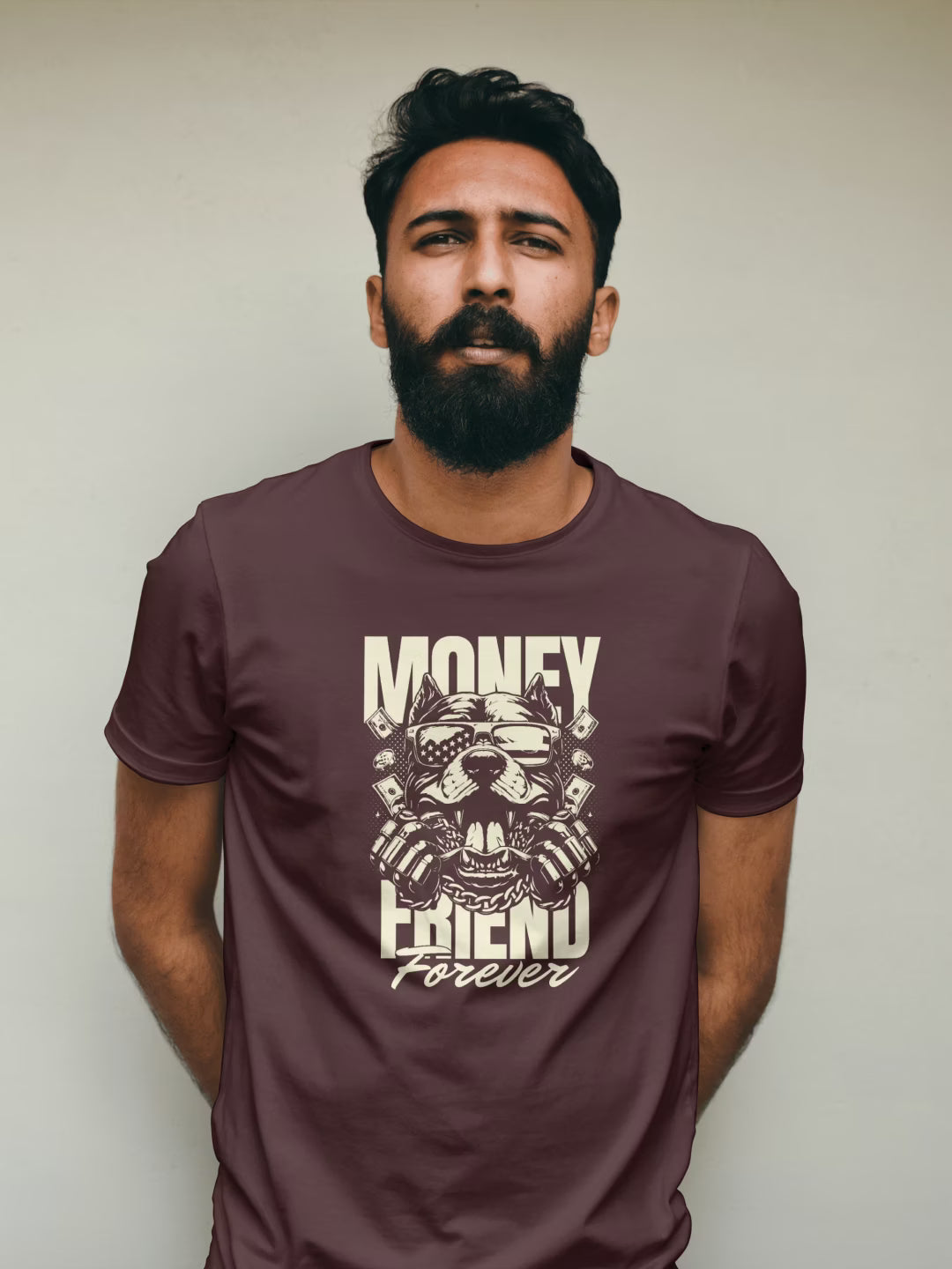 CERBERO // Money Friend Forever Oversized Cotton T-shirt