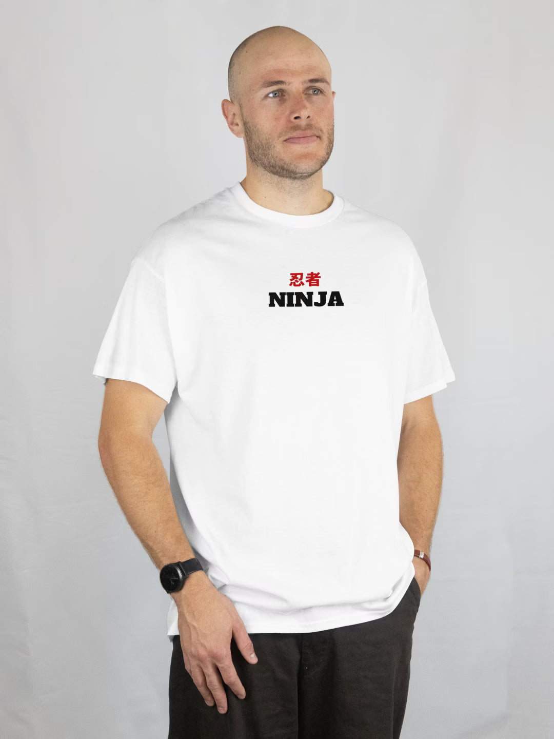 KAGE // Ninja Oversized Terry Cotton T-Shirt