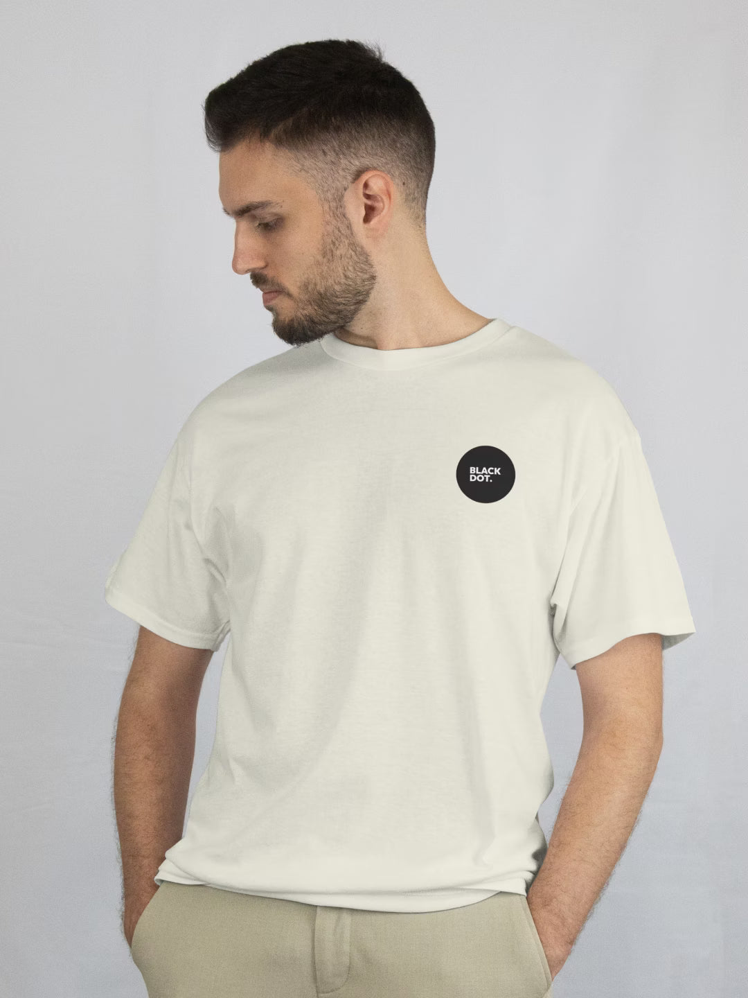 MONO // The Black Dot Oversized Cotton T-shirt
