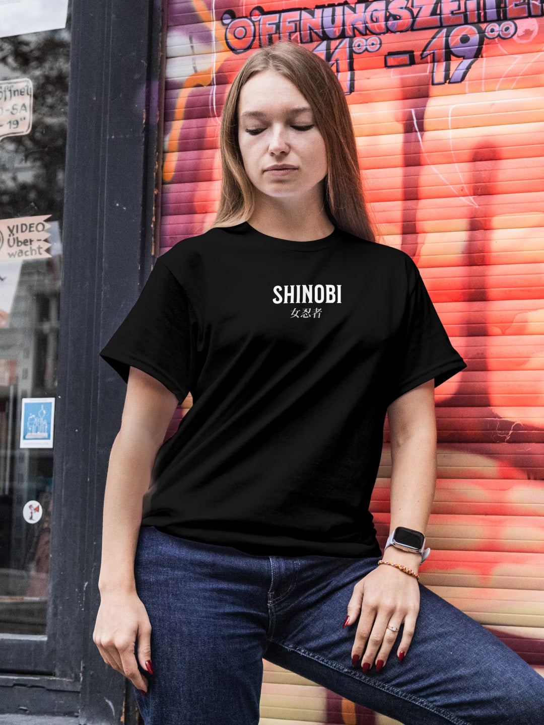 SHINOBI // Kunoichi Dragon Oversized Terry Cotton T-Shirt