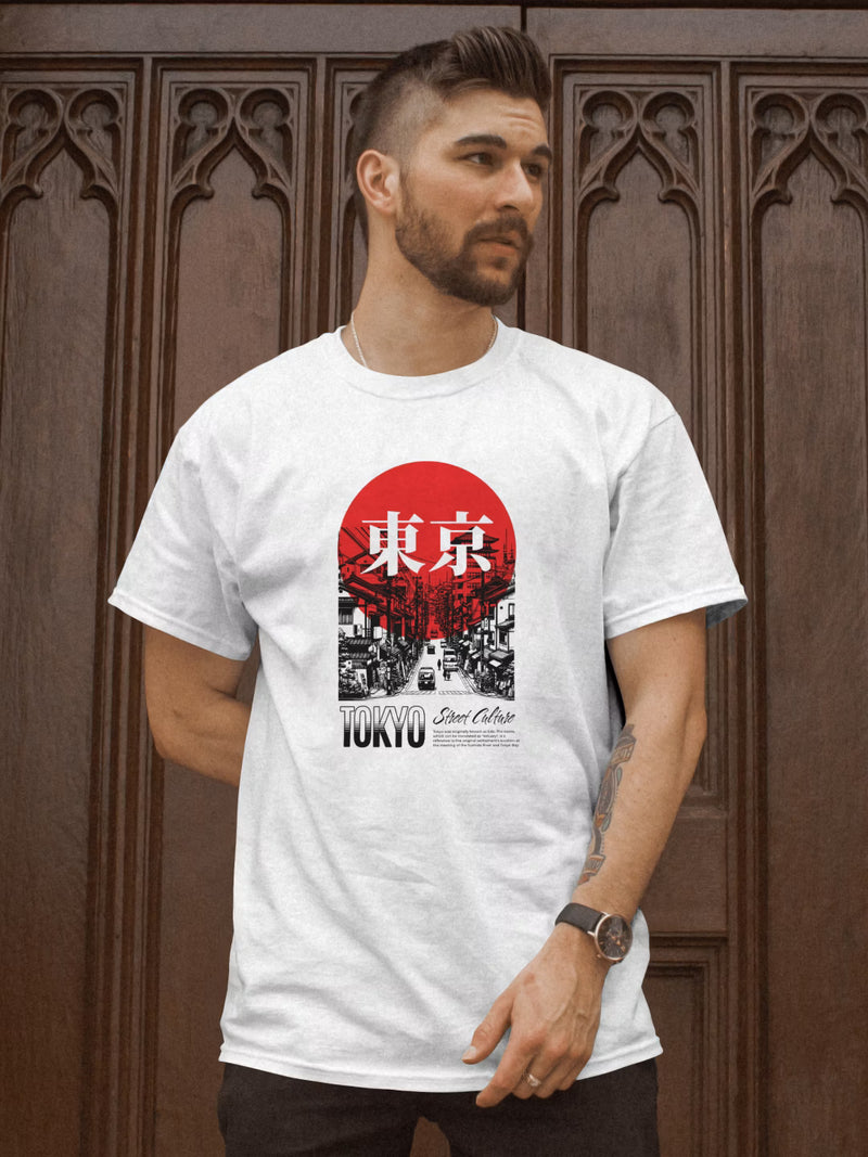 TOKYO // Street Culture Oversized Cotton T-shirt